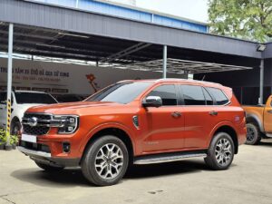 Ford Everest 2023 Titanium 2.0L AT 4x4 - Đỏ cam - Ford Lướt - 0888033368